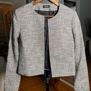 Theory Women's Textured Gray Blazer